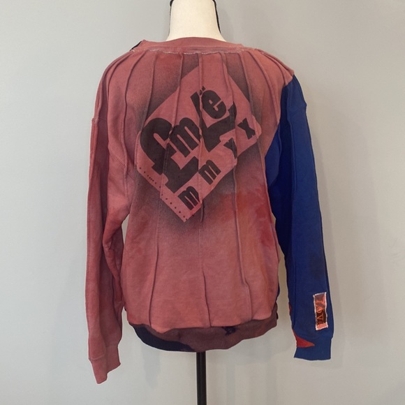 Womens unbranded hand made one of a king sweatshirt top athletic pop art street - Picture 7 of 9